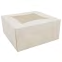 Southern Champion 16" X 6.25" X 1.75" Bakery Box White Paperboard w/ Window 200 / cs — representative family photo from RJ-24133; size/color/pack may differ