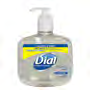 Dial Sensitive Skin Liquid Soap w/ Pump 16 oz. Antimicrobial E2 12 / cs — supplier reference photo; packaging or variant may differ