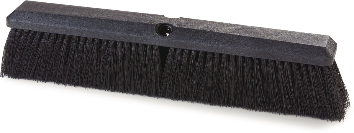 CFS Brands Push Broom PolyPro BK Plstc Block 18 in 1 / ea — manufacturer reference photo; confirm listed SKU and selling unit