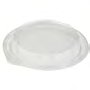 Novolex - Pactiv Clear Dome for 24/32/48/64 7.47" x 7.47" x .48" 300 / cs — supplier reference photo; packaging or variant may differ