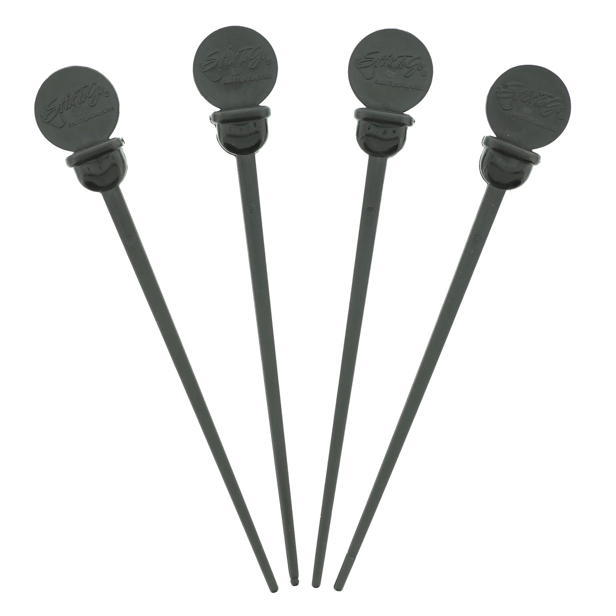AmerCareRoyal StirStix Plug Black, 4.75" 10 / 200 cs; manufacturer item reference photograph