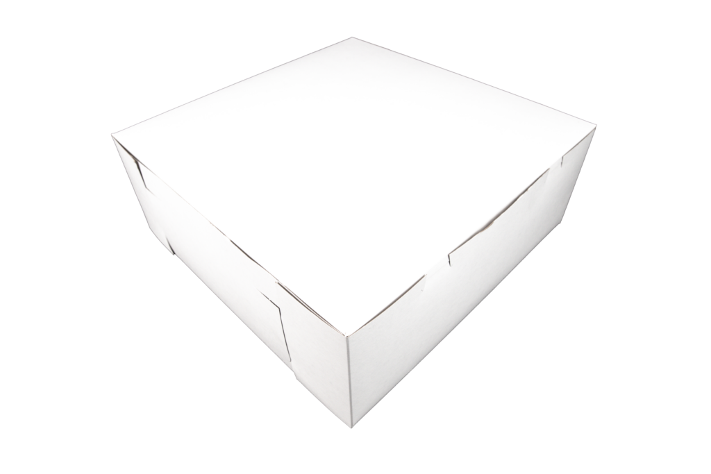 Southern Champion 16" x 16" x 6" Bakery Boxes White, Non-Window 50 / cs. Manufacturer reference photo.