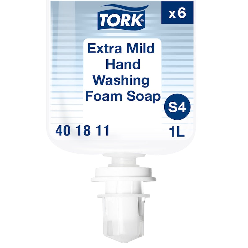 Essity Extra Mild Foam Soap S4 1 Liter Unscented 6 / cs