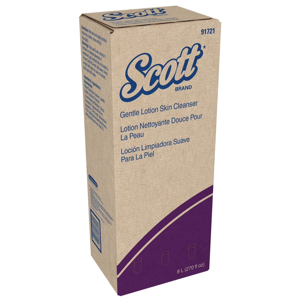 Kimberly Clark Scott Gentle Lotion Skin Cleanser Pink / Floral 8 Liter Bag-In-Box 2 / cs; current official Kimberly-Clark manufacturer photo, code 91721. Branding and packaging may vary. Contents or accessories shown are included only as specified in the listing.