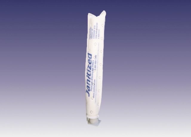 Reference image: Manufacturer photo of the Janitized JAN-IVF155 replacement microfilter. Display quantity and packaging are illustrative; supplied quantity and compatibility are as listed above.