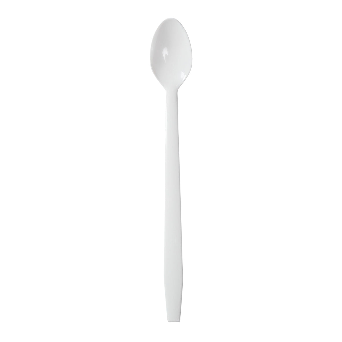 AmerCareRoyal Polystyrene Soda Spoon White 1000 / cs; manufacturer item reference photograph