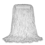 Performance Plus #20 Cotton Cut End Wet Mop White Head Band 1 1/4" 12 / cs — supplier reference photo; packaging or variant may differ
