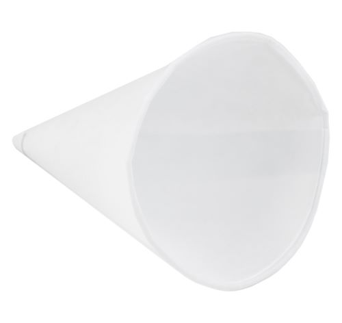 Genpak Bagged Paper Cone and Snow Cups White - 4.5 oz 25 / 200 cs; Representative Genpak photo of the same product type. Size, color, design, compartments, accessories and pack quantity shown may differ; this listing's specifications apply.