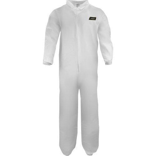 COVERALL WHITE ELASTIC WRIST ANKLE 3XL