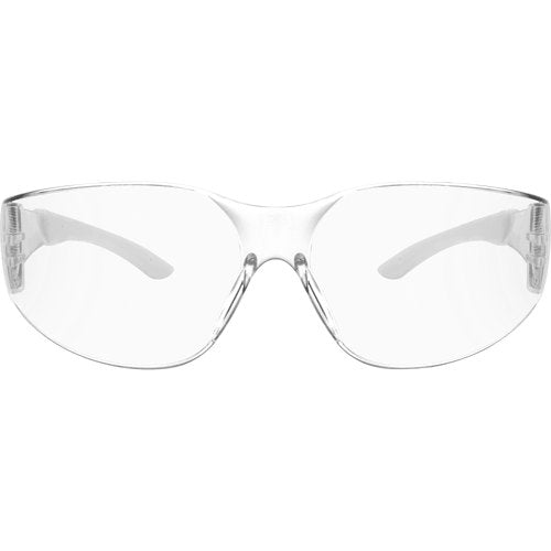 CONCORD SAFETY GLASS, CLEAR LENS, WHITE TPR