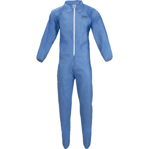 COVERALL BLUE FR ELASTIC WRIST ANKLE MD