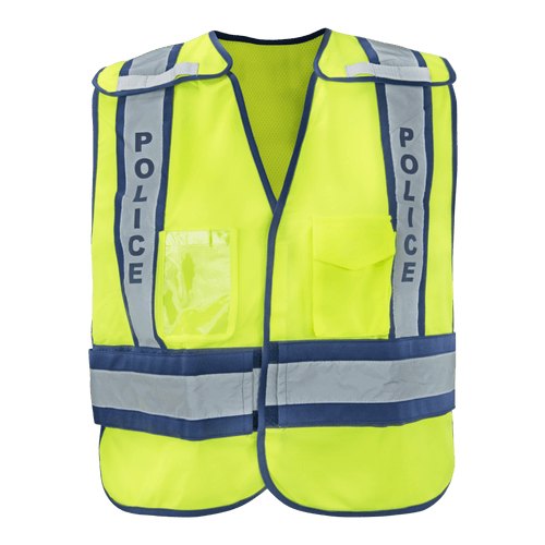 BLUE PUBLIC SAFETY VEST POLICE MD-XL