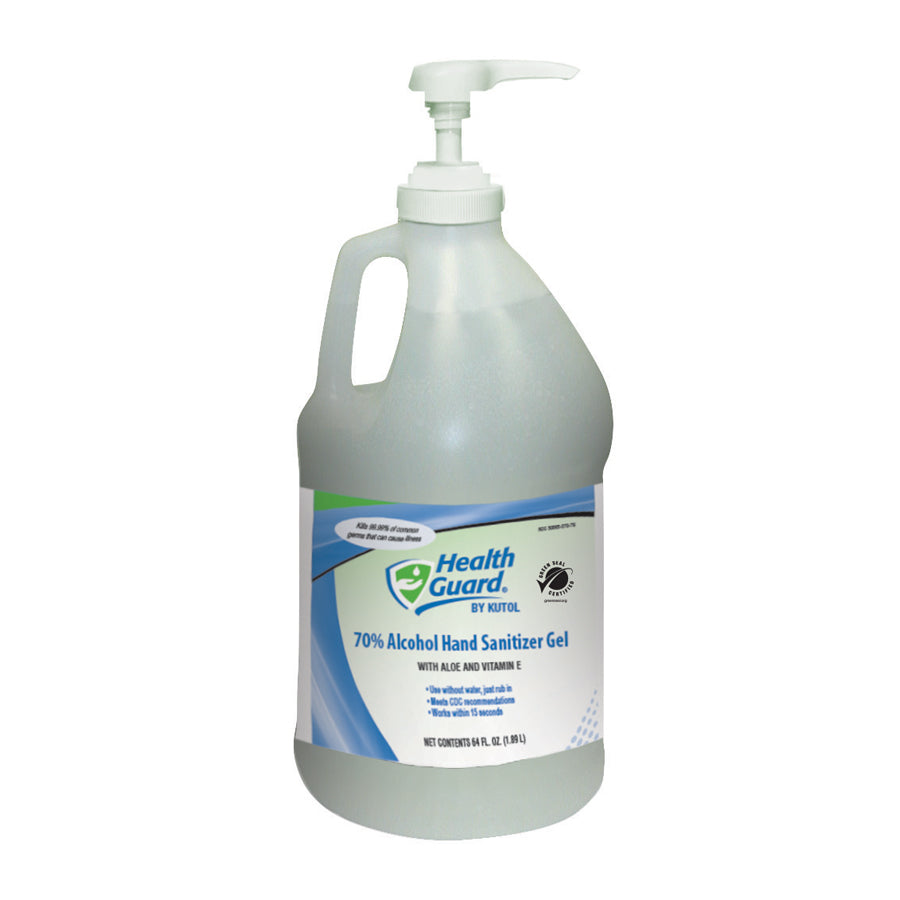 Kutol HG 70% Alc Hand Sanitizer Gel 1/2 Gal, PMP 4 / cs — manufacturer product photo
