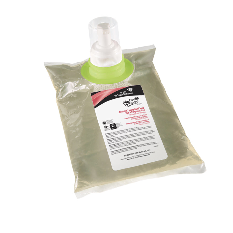 Kutol Health Guard Luxury Hand Soap Foam, Dye & Frag Free, 1000 mL 4 / cs — manufacturer product photo