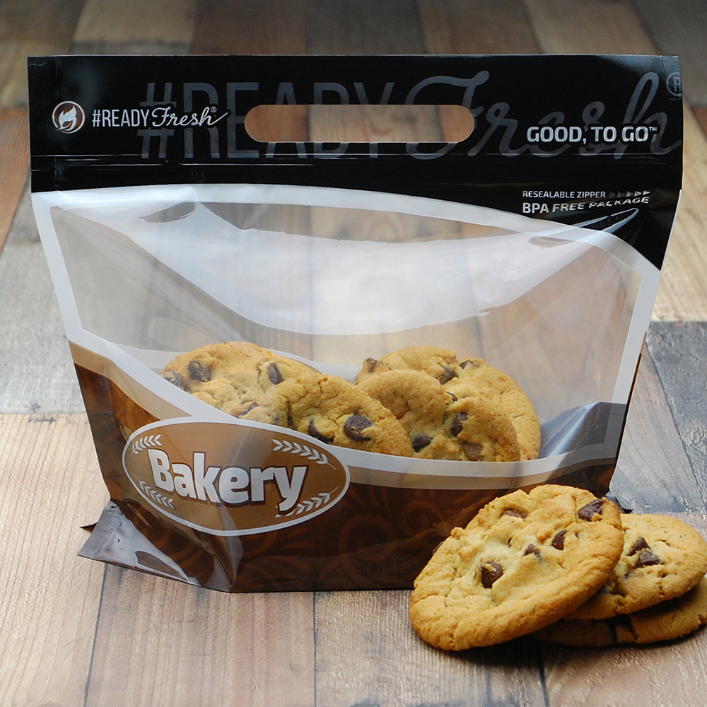 Elkay Plastics Ready Fresh "Bakery" Pouch 6 PCS 2.6 Mil 9.5" x 8" + 5" BG 250 / cs. Manufacturer reference photo for the listed SKU. Contents and accessories pictured are not included unless stated. Packaging and presentation may vary.