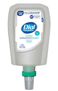 Reference image: Dial Clean + Gentle universal touch-free foaming hand soap 1L refill. Model, formula, size and pack quantity may differ. The title and specifications describe the item offered.