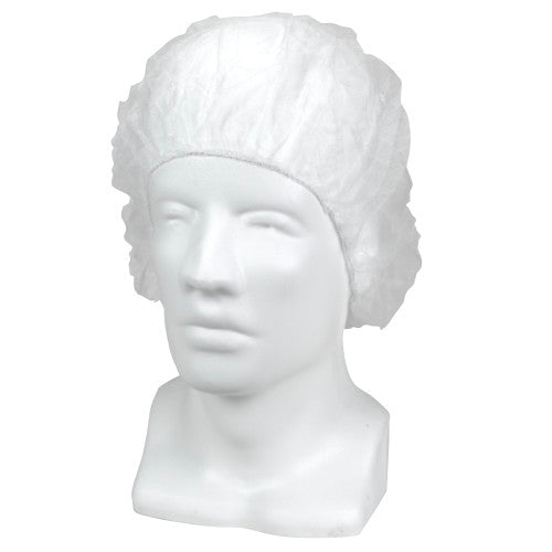 Manufacturer photo reference for DA-BC24WH: ProWorks® Polypropylene Bouffant Caps 24" 1000/CS. The listing title specifies the item size and sale quantity; source packaging or pack quantity may differ. Accessories or contents shown are not included unless stated in this listing.