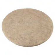 Reference image: natural-hair blend round burnishing pad; hair blend and diameter may differ. Same Performance Plus product type; model, size, color, formula and pack quantity may differ. The title and listed specifications describe the item offered.