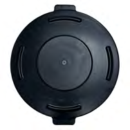 Reference image: gray round waste-receptacle lid; capacity may differ. Same Performance Plus product type; model, size, color, formula and pack quantity may differ. The title and listed specifications describe the item offered.