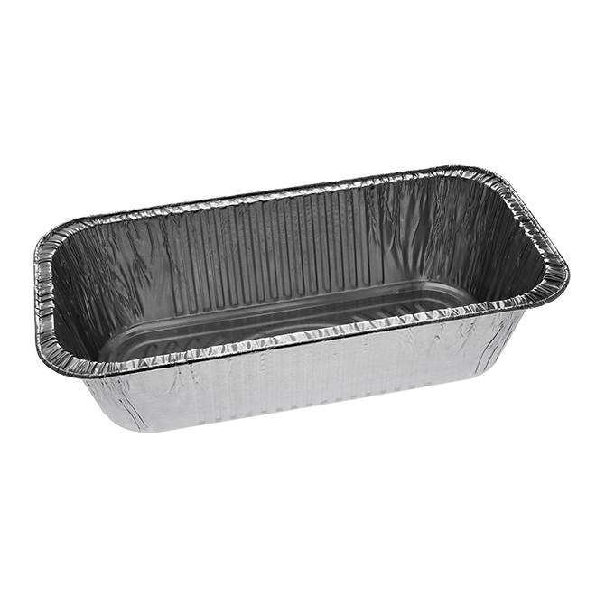 Novolex - Pactiv 5 LB Loaf Pan Aluminum 200 / cs; official manufacturer photograph for Y6062XH