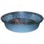 Western Plastics 7" Round Foil Container Prestige Brand 500 / Case — supplier reference photo; packaging or variant may differ
