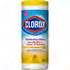 Clorox Bleach Free Disinfecting Wipes 35 Count Crisp Lemon 12 / cs