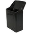 Hospeco Sanitary Napkin Receptacle Safe use Black Plastic 1 / ea