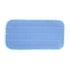 Hospeco Microworks Flat Microfiber Pad 11" Blue 16 / cs