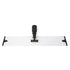 Hospeco Aluminum Flat Mop Base for 24" Pad 5" x 22" Gray, MicroWorks 1 / ea