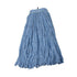 Hospeco Layflat Cut-End Wet Mop Head 16 oz Blue, Screw-Type 1 / ea