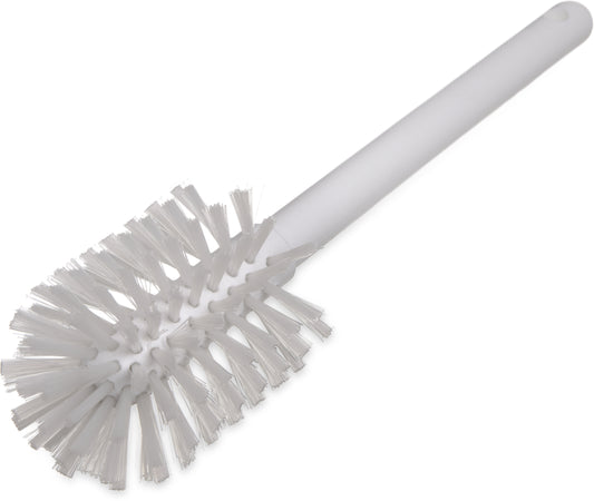 CFS Brands 12" Handle Dish Brush White w/ 2.75" Polyester Bristles 12 / cs — manufacturer reference photo; confirm listed SKU and selling unit