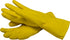 CFS Brands Latex Flock Line Glove Large, Yellow, 22 Mil 1 Dozen