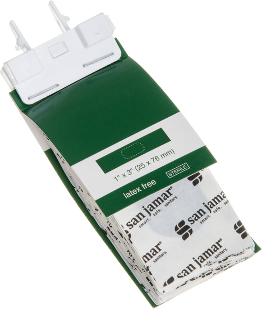 CFS Brands Blue Strip Bandage Refill For Mani-Kare Dispenser 3 / 15 cs — manufacturer reference photo; confirm listed SKU and selling unit