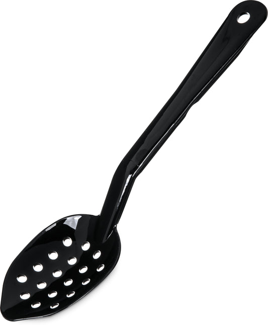 CFS Brands Perforated Serving Spoon 11" Black 11" x 1.50" x 1" 12 / cs — manufacturer reference photo; confirm listed SKU and selling unit