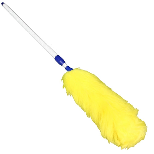 Hospeco Lambswool Duster Telescopic Handle 30" to 45" 1 / ea — manufacturer reference photo; confirm listed selling unit