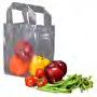 Elkay Plastics Fast Take Soft Loop Handle Bag Clear 6.75" X 4.75" X 8.5" + 4.75" 200 / cs — supplier product-family reference photo; contents not included