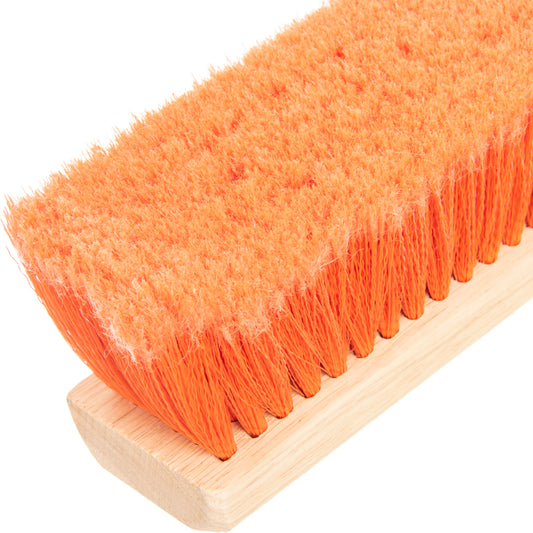 CFS Brands Push Broom Flagged PolyPro 24in ORANGE 1 / ea — manufacturer reference photo; confirm listed SKU and selling unit