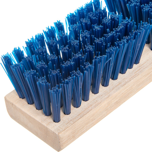 CFS Brands Deck Scrub Stiff PP 10in Wood Block BL 1 / ea — manufacturer reference photo; confirm listed SKU and selling unit