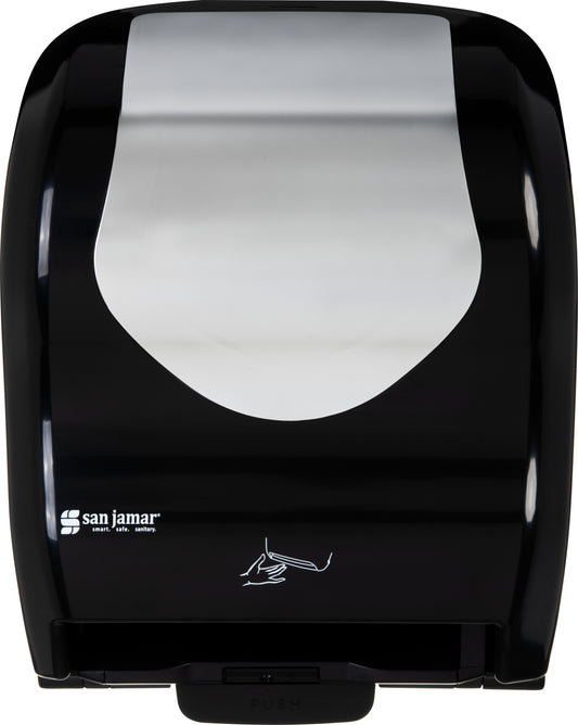 CFS Brands Hybrid Electronic Towel Dispenser "Black Stainless Steel" 1 / cs — manufacturer reference photo; confirm listed SKU and selling unit