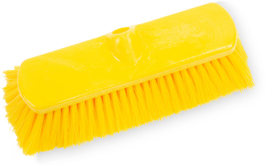 CFS Brands Flo-Thru Wall & Equipment Brush 10", Yellow 1 / ea — manufacturer reference photo; confirm listed SKU and selling unit