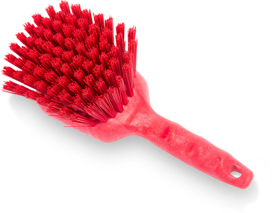 CFS Brands Floater Scrub Brush 8", Red 1 / ea — manufacturer reference photo; confirm listed SKU and selling unit