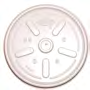 Dart Vented Lid White 10 / 100 cs — supplier reference photo; packaging or variant may differ