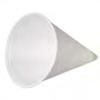 Genpak 4oz Drywax Cone Cup Rolled Rim 25 / 200 cs — supplier reference photo; packaging or variant may differ
