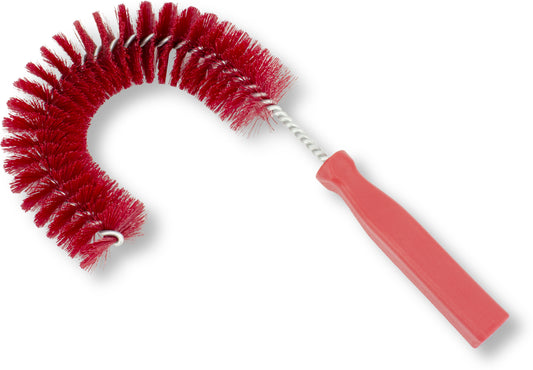 CFS Brands Clean-In-Place Hook Brush 11.5", Red 12 / cs — manufacturer reference photo; confirm listed SKU and selling unit
