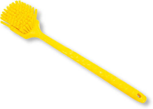 CFS Brands Floater Scrub Brush 20", Yellow 1 / ea — manufacturer reference photo; confirm listed SKU and selling unit