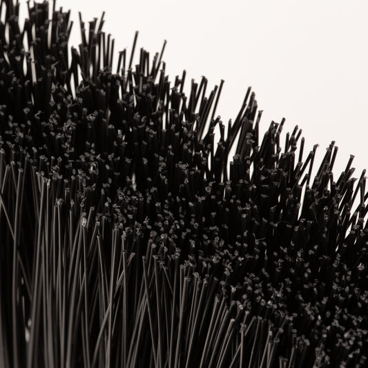 CFS Brands Duo-Sweeper Unflagged Broom 48 inch, Black w/ Blue Handle 1 / ea — manufacturer reference photo; confirm listed SKU and selling unit