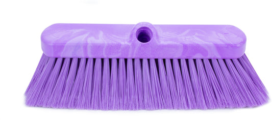 CFS Brands Flo-Thru Wall & Equipment Brush 10" , Purple 1 / ea — manufacturer reference photo; confirm listed SKU and selling unit