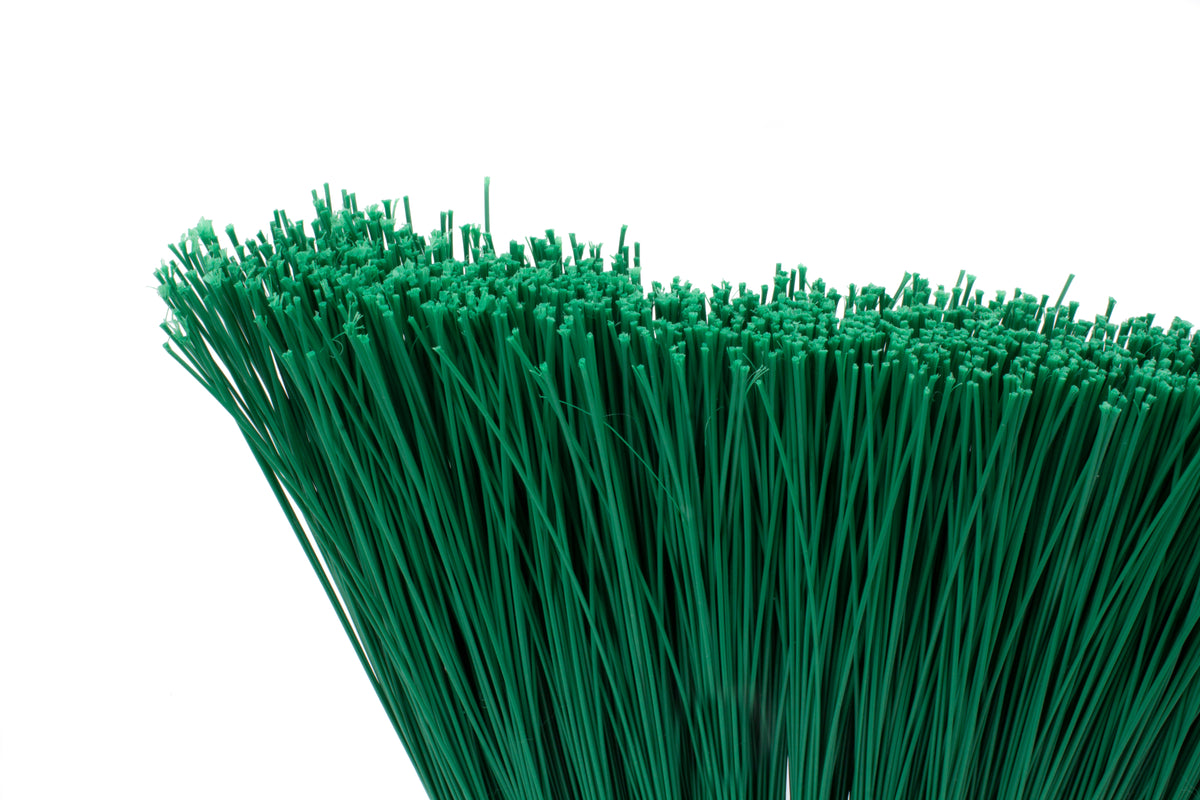 CFS Brands Color Coded Unflagged Broom Head Green 1 / ea — manufacturer reference photo; confirm listed SKU and selling unit