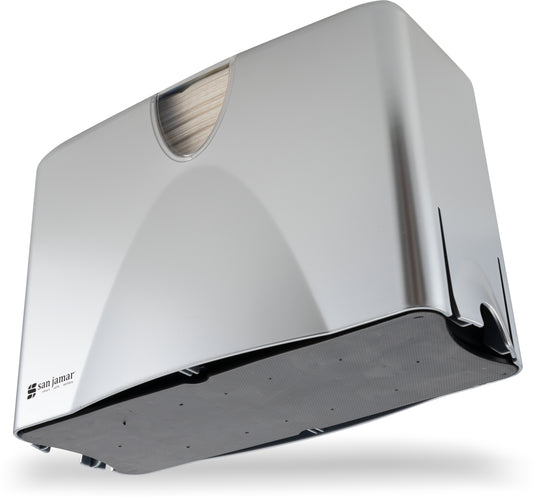 CFS Brands Countertop Towel Dispenser Stainless Steel Look 1 / cs — manufacturer reference photo; confirm listed SKU and selling unit