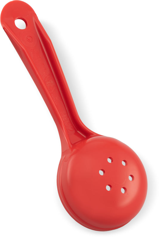 CFS Brands Measure Miser Perf Short Handle 2 oz, Red 12 / cs — manufacturer reference photo; confirm listed SKU and selling unit